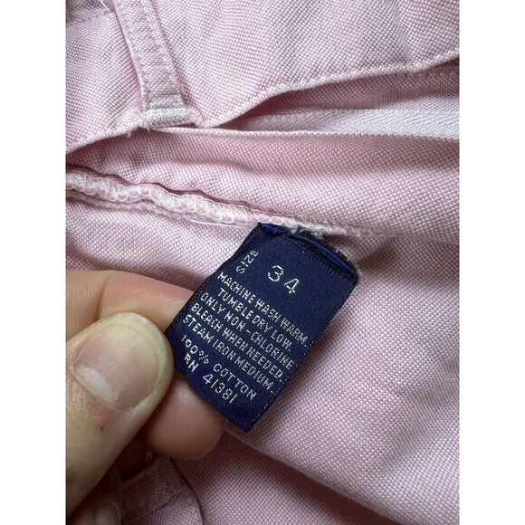 Polo Ralph Lauren Chino Shorts Preppy 6" Inseam‎ | Pink | Mens Size 24 - Picture 5 of 10